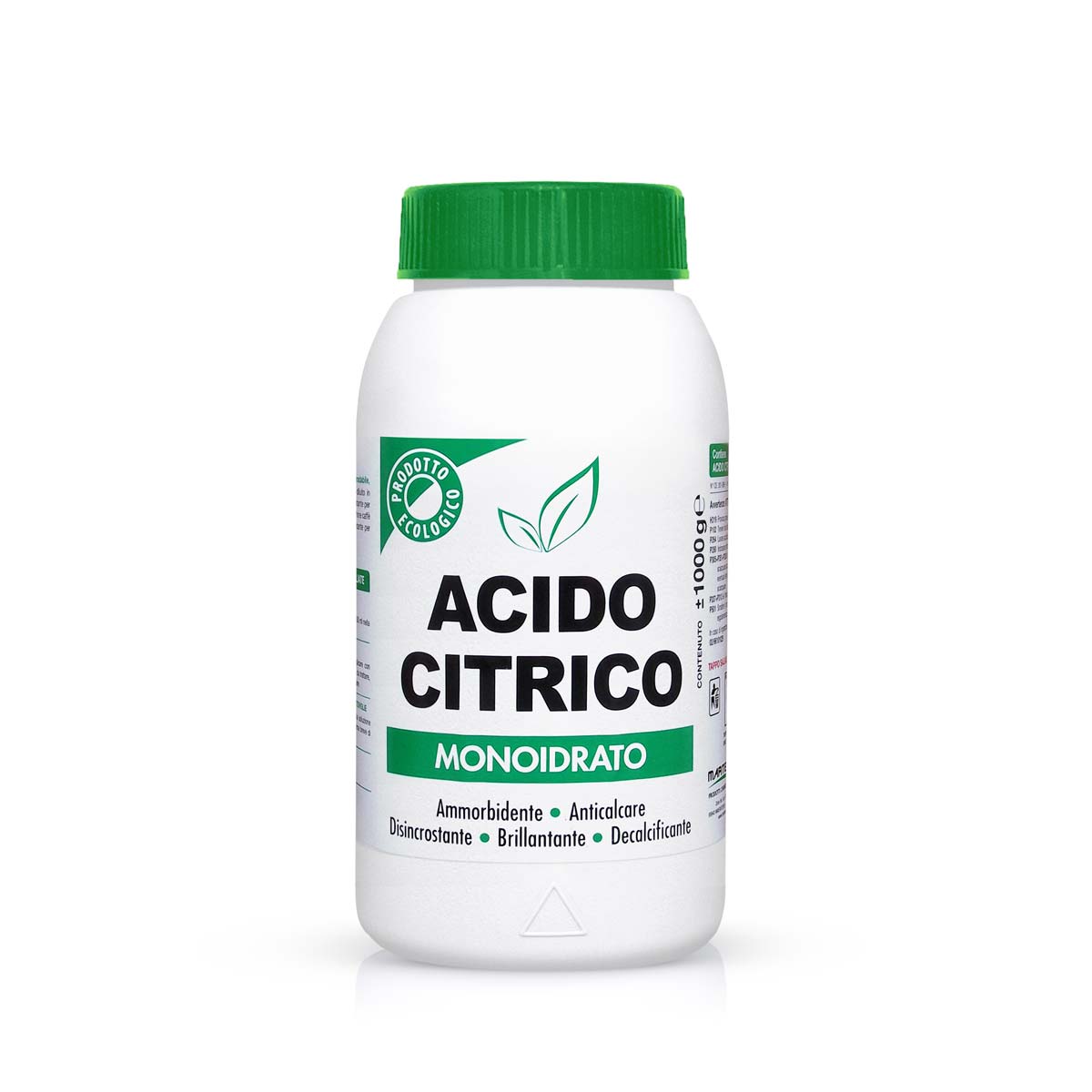 Vendita Acido Citrico 1Kg per uso enologico