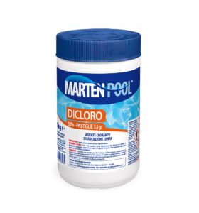 marten pool dicloro pastiglie da 3,3gr 1kg