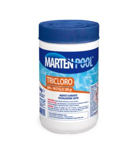 marten pool tricloro pastiglie 200gr 1kg