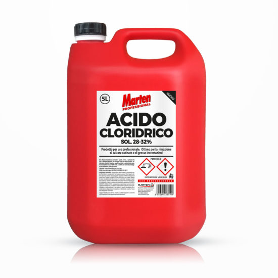 marten professional acido cloridrico 5lt