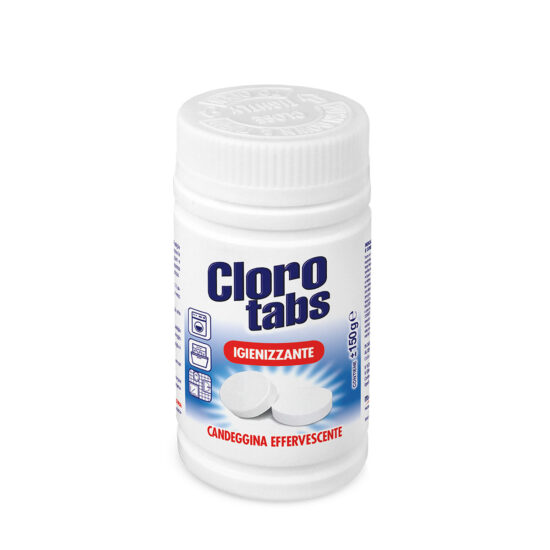 Cloro Tabs candeggina effervescente in pastiglie 150g